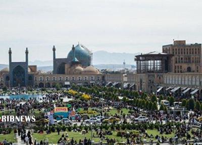 بازدید بیش از 7 میلیون توریست نوروزی از جاذبه های اصفهان
