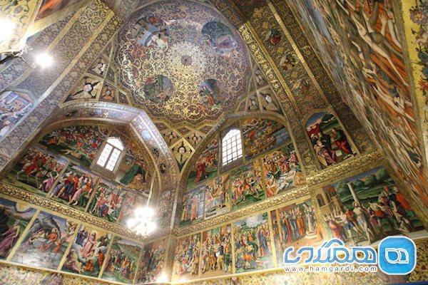 کلیسای وانک، شاهکار معماری و نقاشی
