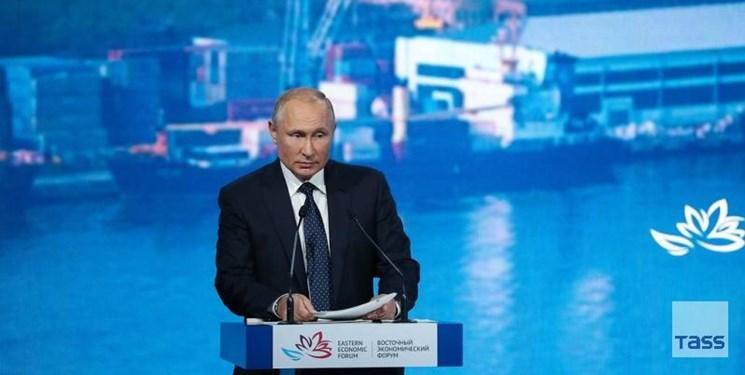 تاکید پوتین بر تمایل روسیه به کاهش تنش در خلیج فارس