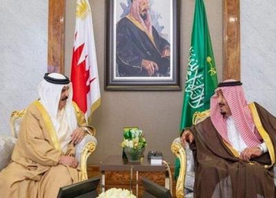 دیدار پادشاه بحرین با ملک سلمان در شهر جده