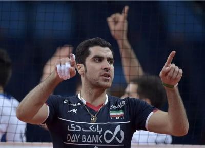 محمودی امتیازآورترین بازیکن ایران در بازی مقابل ایتالیا شد