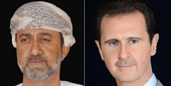سلطان عمان سالروز خروج اشغالگران فرانسوی از سوریه را به اسد تبریک گفت