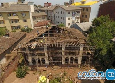 بازسازی منزل: اتمام بازسازی بخش های آسیب دیده خانه تاریخی شیرازی رشت