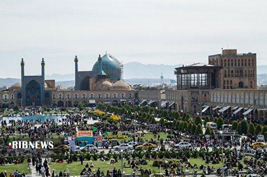 بازدید بیش از 7 میلیون توریست نوروزی از جاذبه های اصفهان